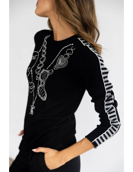 Jersey Negro Tachas BMB & Co.