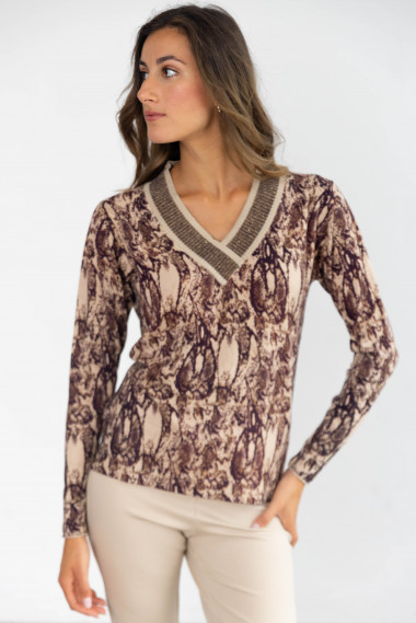 Jersey Fino Print Serpiente BMB & Co.
