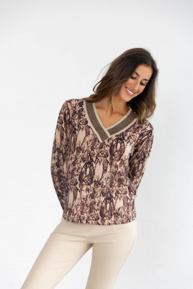 Jersey Fino Print Serpiente BMB & Co.