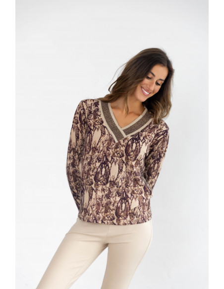 Jersey Fino Print Serpiente BMB & Co.