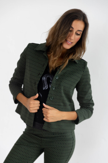 Chaqueta Corta Dibujo Corbatero BMB & Co.