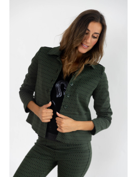 Chaqueta Corta Dibujo Corbatero BMB & Co.
