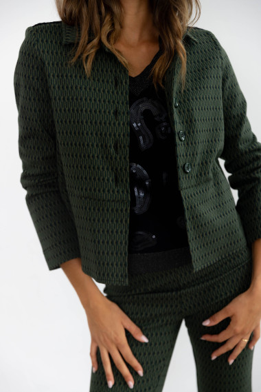 Chaqueta Corta Dibujo Corbatero BMB & Co.