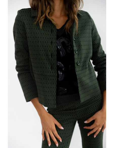 Chaqueta Corta Dibujo Corbatero BMB & Co.