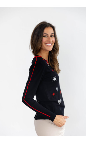 Jersey Pico Con Bordados BMB & Co.