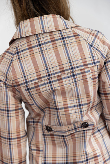 Trench Acolchada Cuadros Vichy BMB & Co.