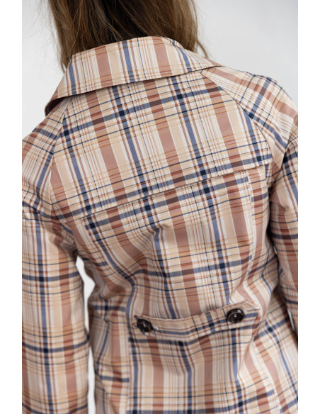 Trench Acolchada Cuadros Vichy BMB & Co.