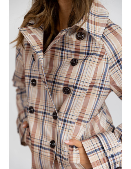 Trench Acolchada Cuadros Vichy BMB & Co.