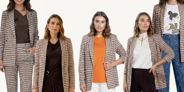 Cómo combinar una blazer de cuadros vichy en 5 looks